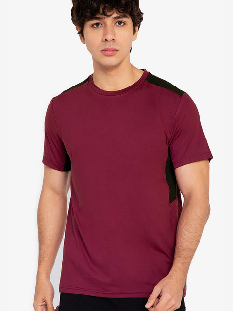 

ZALORA ACTIVE Men Maroon T-shirt
