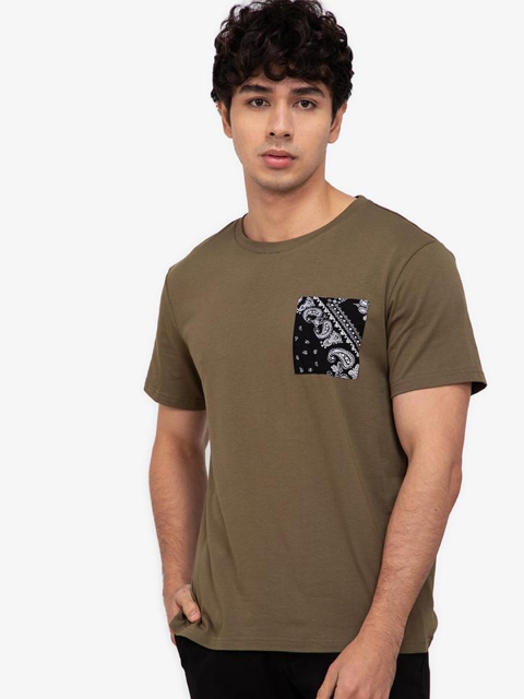 

Men Solid T-Shirt, Multi