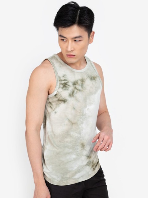 

Men Solid T-Shirt, Green