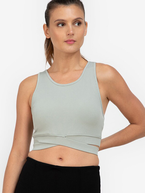 

ZALORA ACTIVE Green Bra - Lightly Padded