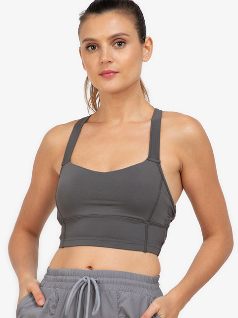 

ZALORA ACTIVE Woman Grey Lightly Padded Bra