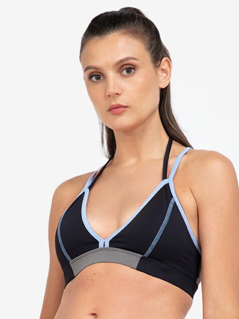

ZALORA ACTIVE Navy Blue Bra - Lightly Padded