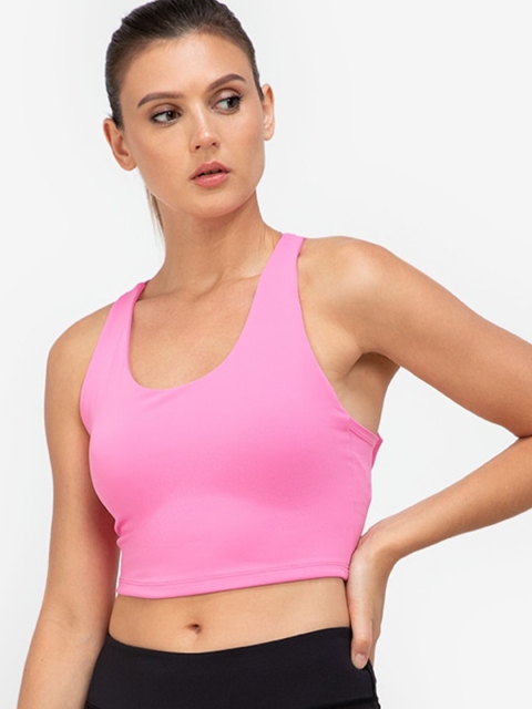 

ZALORA ACTIVE Woman Pink Lightly Padded Bra