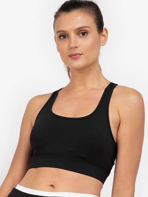 

ZALORA ACTIVE Black Sports Bra Lightly Padded ZV1021WAP0449A-S