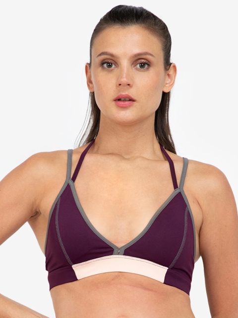 

ZALORA ACTIVE Purple Sports Bra Lightly Padded ZV0821WAP0568C-L