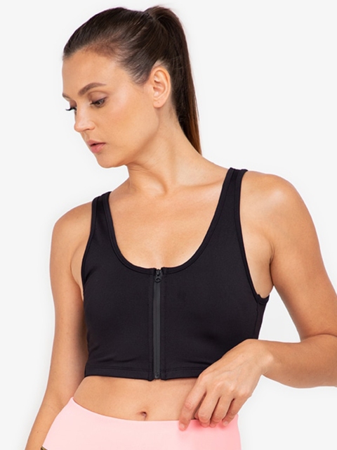 

ZALORA ACTIVE Black Sports Bra Lightly Padded ZV0122WAP0588A-L