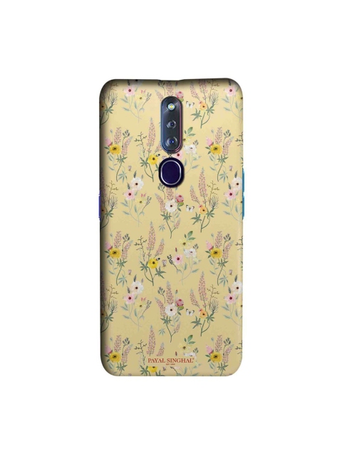 

CelfieDesign Yellow & Green Payal Singhal Lemon Garden Oppo F11 Pro Slim Back Case