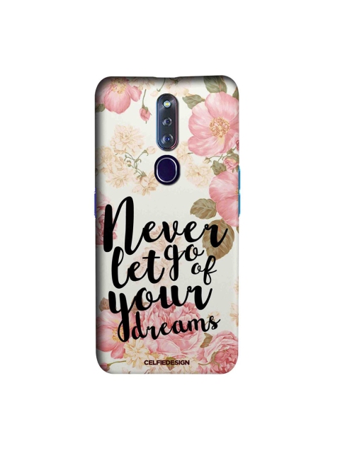 

CelfieDesign White & Black Your Dreams Oppo F11 Pro Slim Back Case