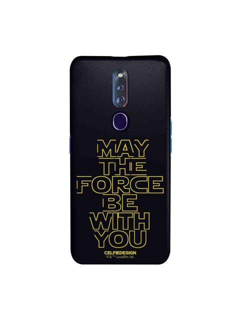 

CelfieDesign Black & Yellow Classic Star Wars Oppo F11 Pro Slim Back Case