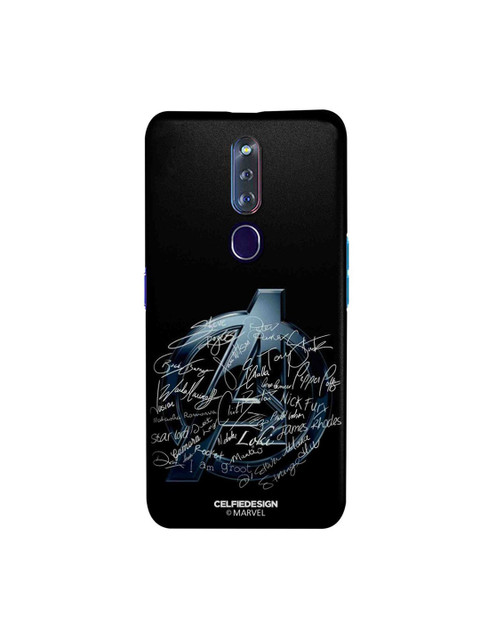 

CelfieDesign Black & White Avengers Nostalgia Oppo F11 Pro Slim Back Case