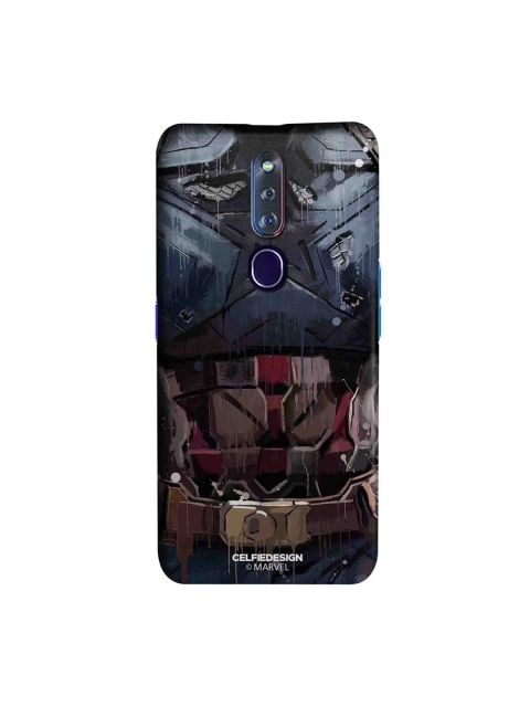 

CelfieDesign Multi Color Grunge Suit Steve Oppo F11 Pro Slim Back Case