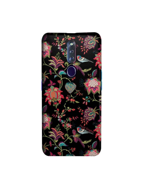 

CelfieDesign Black & Pink Payal Singhal Chidiya Oppo F11 Pro Slim Back Case