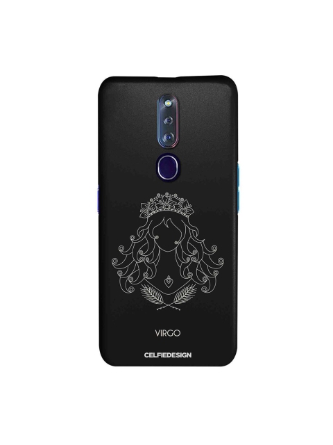 

CelfieDesign Black & White Virgo Oppo F11 Pro Slim Back Case