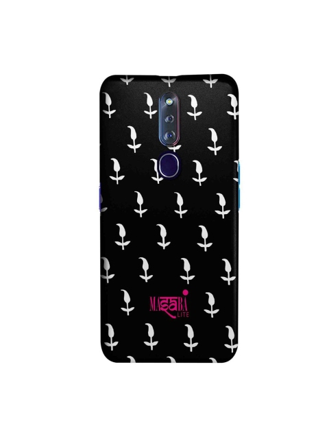 

CelfieDesign Black & White Masaba Leaf Motif Oppo F11 Pro Slim Back Case