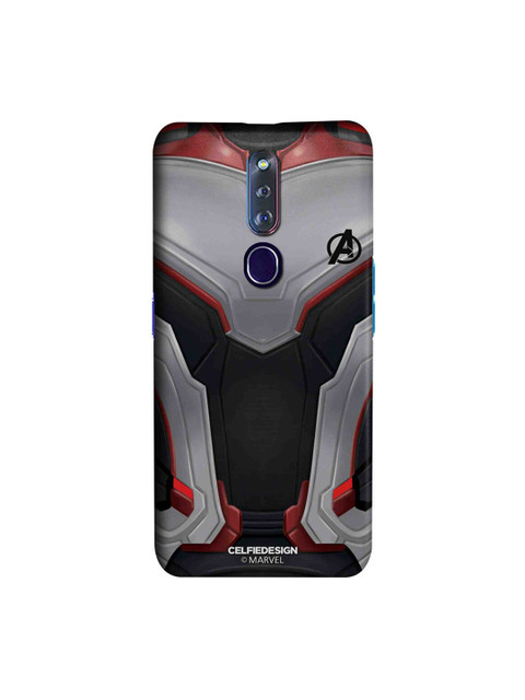 

CelfieDesign Grey & Red Avengers Endgame Suit Oppo F11 Pro Slim Back Case
