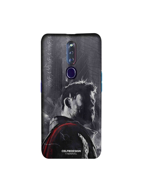 

CelfieDesign Grey Charcoal Art Thor Oppo F11 Pro Slim Back Case