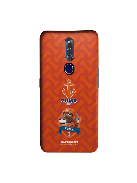

CelfieDesign Red & White Zuma Paw Patrol Oppo F11 Pro Slim Back Case