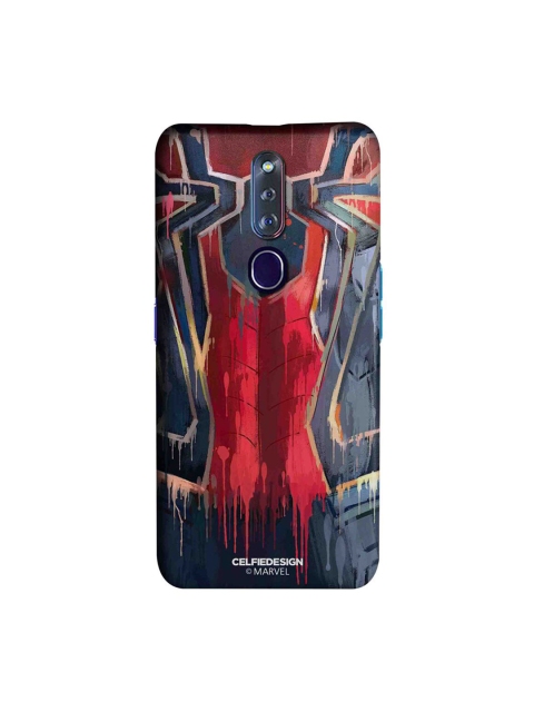 

CelfieDesign Red & Blue Grunge Suit Spidey OPPO F11 Pro Slim Back Case