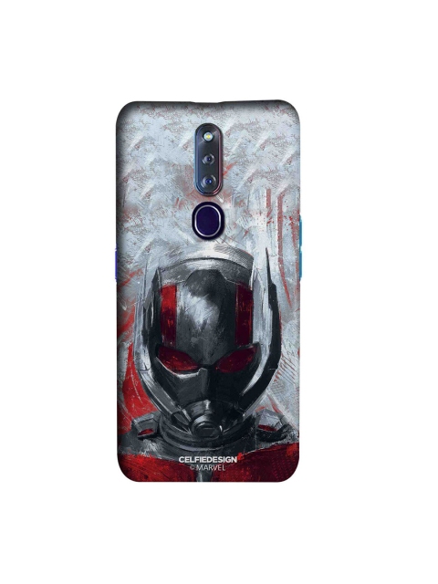 

CelfieDesign Grey & Red Charcoal Art Antman Oppo F11 Pro Slim Back Case