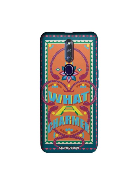 

CelfieDesign Orange & Blue What A Charmer OPPO F11 Pro Slim Back Case