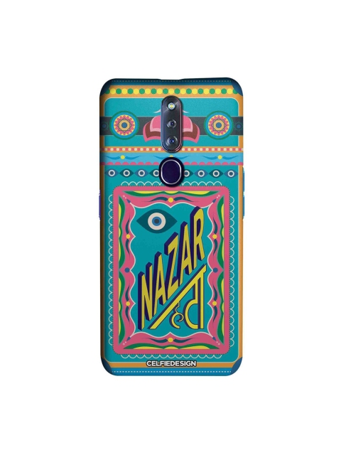 

CelfieDesign Blue & Pink Nazar Hata OPPO F11 Pro Slim Back Case