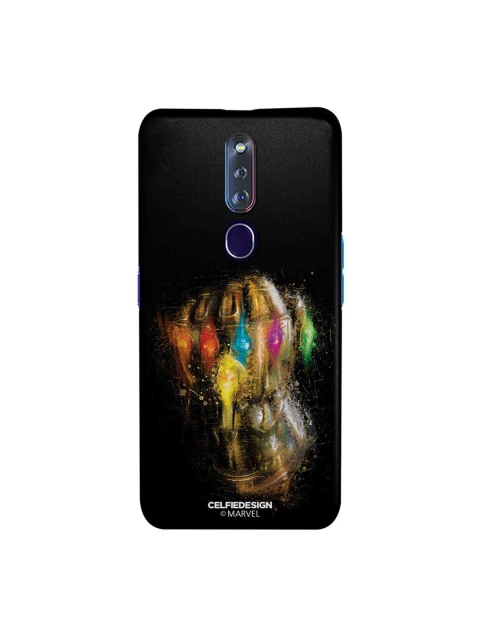 

CelfieDesign Black Gauntlet Brushstrokes OPPO F11 Pro Slim Back Case