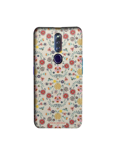 

CelfieDesign White Payal Singhal Spring OPPO F11 Pro Slim Back Case
