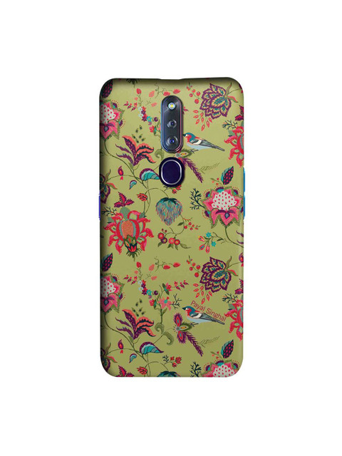

CelfieDesign Green Payal Singhal Chidiya OPPO F11 Pro Slim Back Case