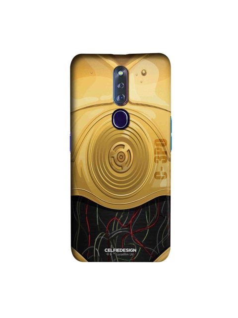 

CelfieDesign Beige & Black Attire C3PO Oppo F11 Pro Slim Back Case