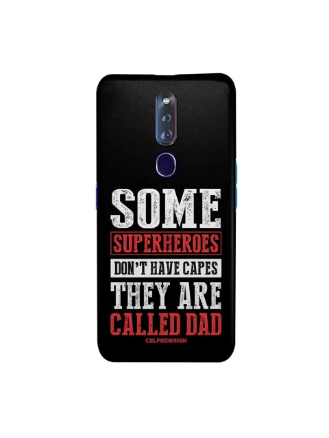 

CelfieDesign Black & Red They Are Called Superhero Oppo F11 Pro Slim Back Case