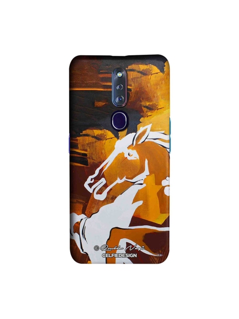 

CelfieDesign Yellow & Black Glory Run Oppo F11 Pro Slim Back Case