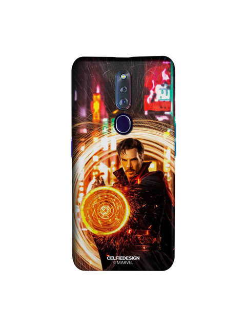 

CelfieDesign Black & Red Dr Strange Opening Portal Oppo F11 Pro Slim Back Case