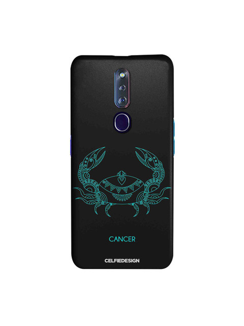 

CelfieDesign Black & Green Cancer Oppo F11 Pro Slim Back Case