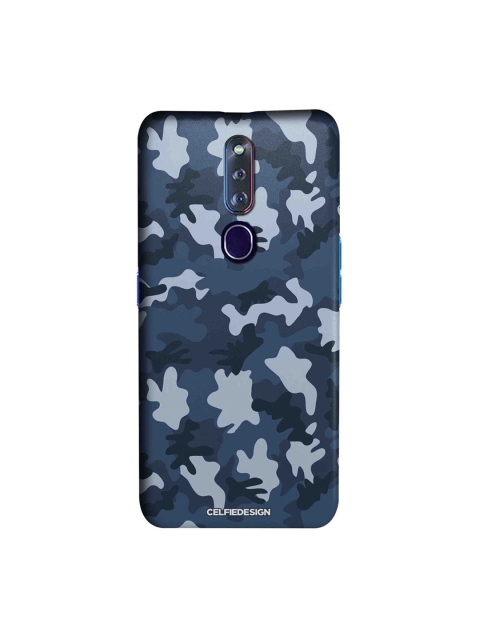 

CelfieDesign Blue & White Camo Oppo F11 Pro Slim Back Case