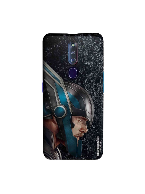 

CelfieDesign Black & Blue Invincible Thor Oppo F11 Pro Slim Back Case