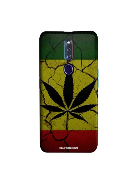 

CelfieDesign Green & Black Rastafari Oppo F11 Pro Slim Back Case