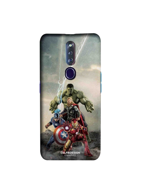 

CelfieDesign Green & Red Time to Avenge Oppo F11 Pro Slim Back Case