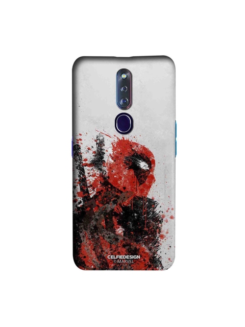 

CelfieDesign White & Red Pool Strokes Oppo F11 Pro Slim Back Case