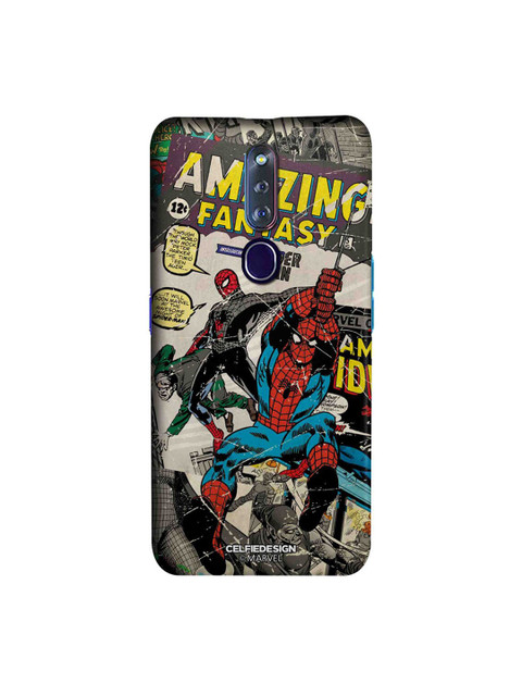 

CelfieDesign Yellow & Red Comic Spidey Oppo F11 Pro Slim Back Case