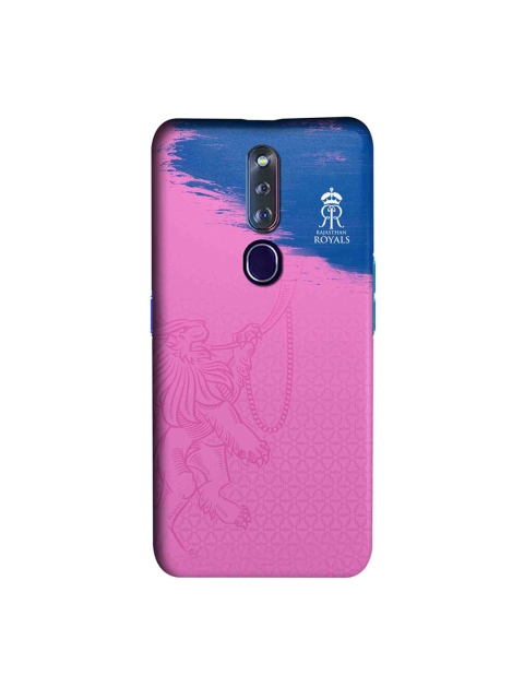 

CelfieDesign Pink & Blue Rajasthan Royals Crest Oppo F11 Pro Slim Back Case