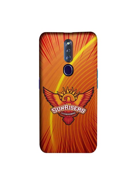 

CelfieDesign Orange & Yellow Sunrisers Hyderabad Crest Oppo F11 Pro Slim Back Case