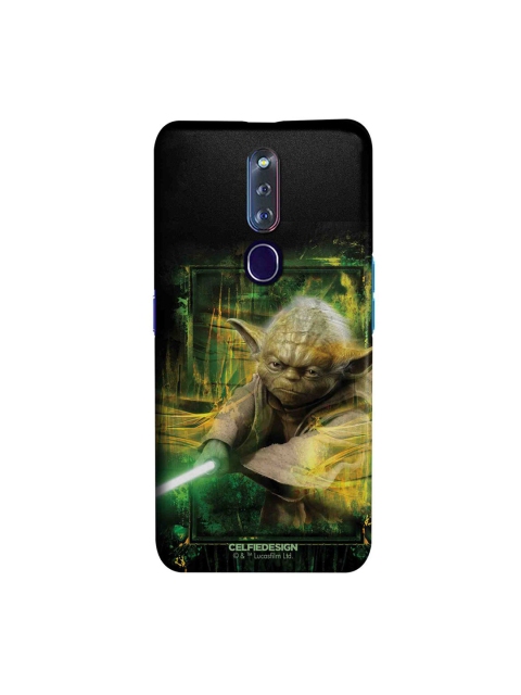 

CelfieDesign Black & Green Furious Yoda Oppo F11 Pro Slim Back Case