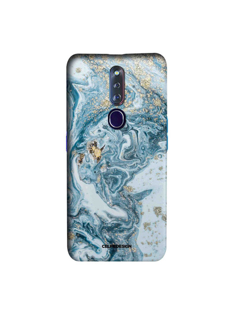 

CelfieDesign Blue & White Marble Blue Macubus Oppo F11 Pro Slim Back Case