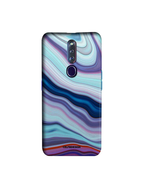 

CelfieDesign Blue & Purple Liquid Funk Oppo F11 Pro Slim Back Case