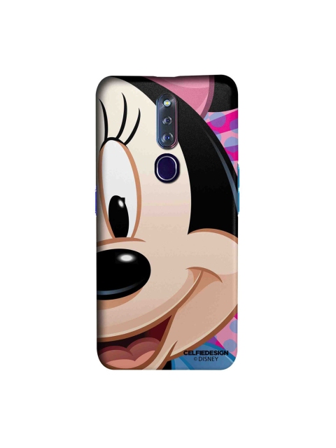 

CelfieDesign Black & Pink Zoom Up Minnie Mouse Oppo F11 Pro Slim Back Case