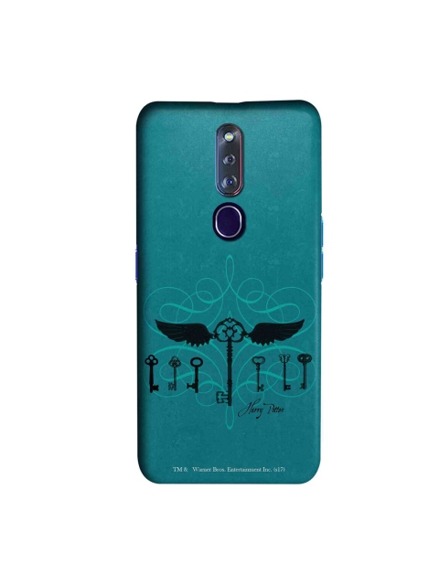 

CelfieDesign Blue & Black Harry Potter Keys Oppo F11 Pro Slim Back Case