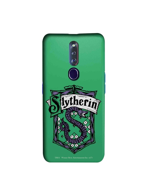 

CelfieDesign Green & Grey Harry Potter Crest Slytherin Oppo F11 Pro Slim Back Case