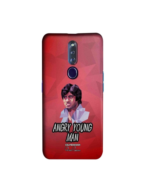 

CelfieDesign Pink & White AB Angry Young Man Oppo F11 Pro Slim Back Case
