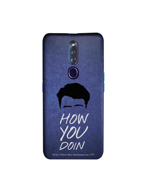 

CelfieDesign Purple & White Friends How You Doin Oppo F11 Pro Slim Back Case