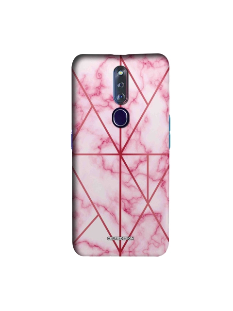 

CelfieDesign White & Pink Marble Rose Oppo F11 Pro Slim Back Case